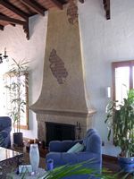 Old World Tuscany Fireplace